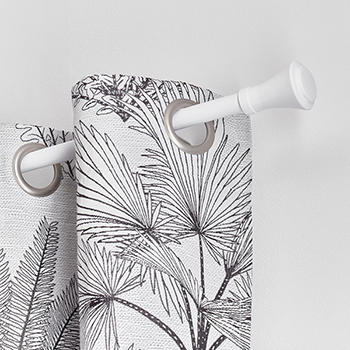 Teleskopska garnišna 120-210 Brass bela mat