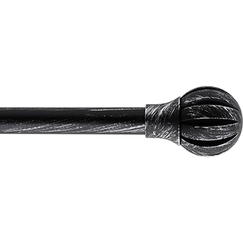 Teleskopska garnišna 120-210 Zen crna/srebrna