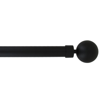 Teleskopska garnišna 210-380 D28 Gaia mat crna